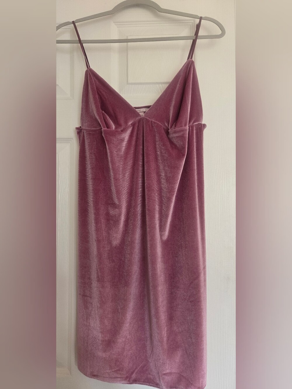 ✨NWOT! Victoria's Secret Mauve Velvet Slip Dress - Size XL